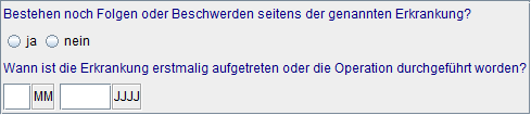 Folgen/Beschwerden