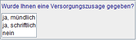 Versorgungszusage