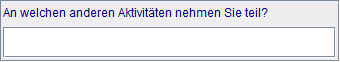 andere Aktivität