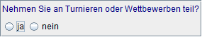 Turnierteilnahme