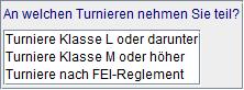 Turnierart