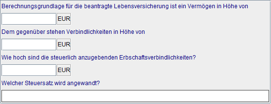 Erbschaftssteuerinformationen