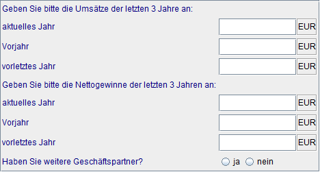 Umsätze/Nettogewinne