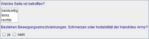 Beschwerden