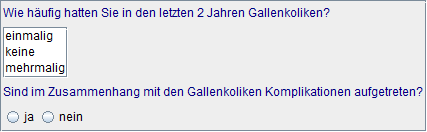 Koliken/Komplikationen