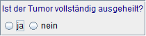 Ausheilung