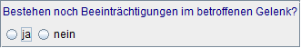 Beeinträchtigungen