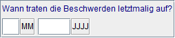 Zeitpunkt Ausheilung