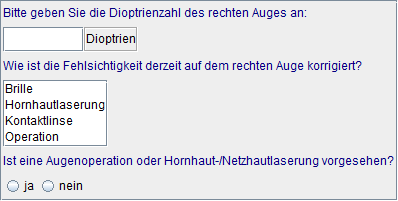 Details rechtes Auge