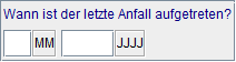 letztes Auftreten