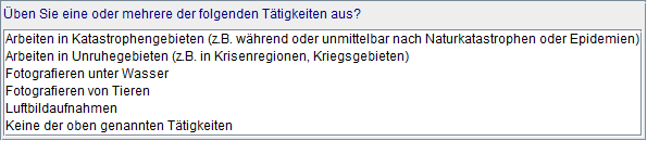 Tätigkeiten