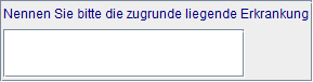 Zugrunde liegende Erkrankung