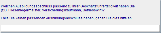 Ausbildungsabschluss
