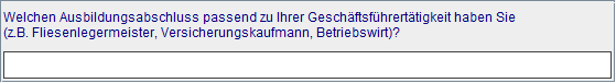 Ausbildungsabschluss