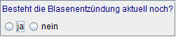 Ausheilung