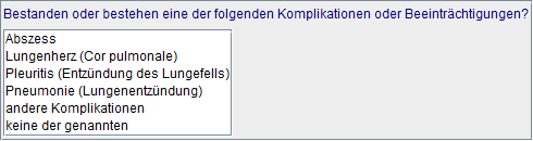 Komplikationen