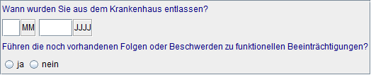 Entlassungszeitraum