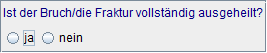 Ausheilung