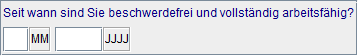 Beschwerdefreiheit