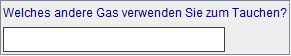 Anderes Tauchgas
