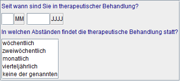 Therapeutische Behandlung