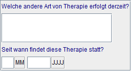 Andere Therapie