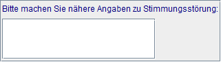 Präzisierung Stimmungsstörung