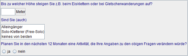 Ausübung