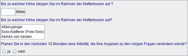 Ausübung