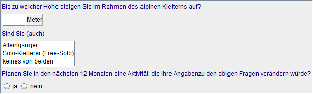 Ausübung