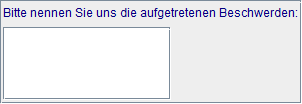 andere Beschwerden