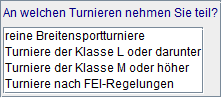 Turnierart