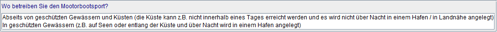 Ausübungsort