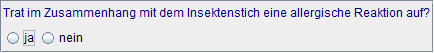 Allergische Reaktion