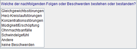 Beschwerden