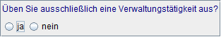 Verwaltungstätigkeit