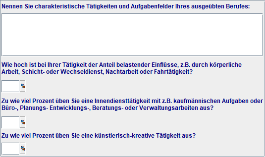 Tätigkeitsbeschreibung