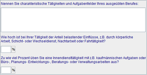 Tätigkeitsbeschreibung