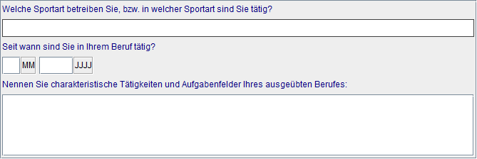 Tätigkeitsbeschreibung