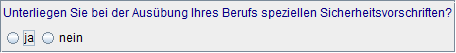 Sicherheitsvorschriften