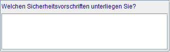 Details Sicherheitsvorschriften