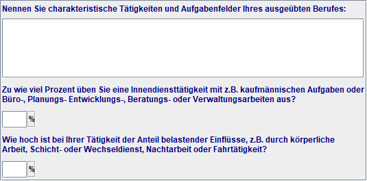 Tätigkeitsbeschreibung