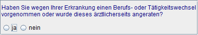 Tätigkeitswechsel