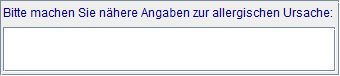 Details allergische Ursache