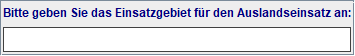 Einsatzgebiet