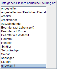 Berufliche Stellung