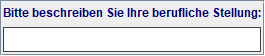 sonstige berufliche Stellung