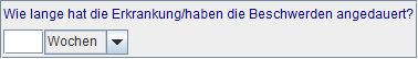 Erkrankungsdauer