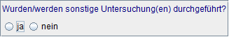 sonstige Untersuchung