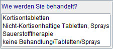 Behandlungsart